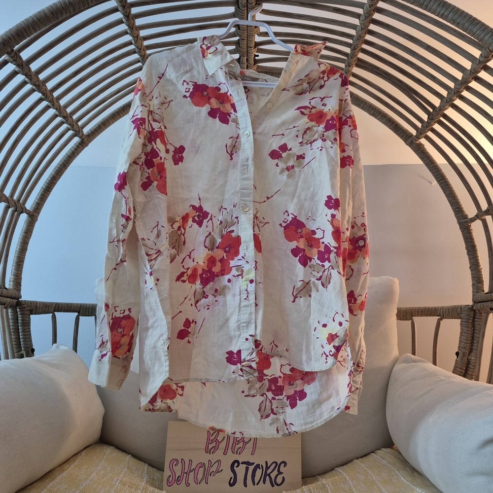 White Stag Multicolor Floral Blouse
